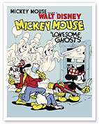 Lonesome Ghosts - Starring Mickey Mouse - c. 1938 - Fine Art Prints & Posters