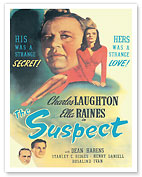 The Suspect - Starring Charles Laughton Ella Raines - c. 1944 - Fine Art Prints & Posters