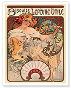 Biscuits Lefèvre-Utile - 1897 Calendar - Fine Art Prints & Posters