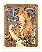 Job Cigarette Rolling Papers - c. 1900 - Fine Art Prints & Posters