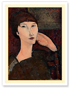 Portrait of Adrienne (Woman with Bangs) - c. 1917 - Fine Art Prints & Posters