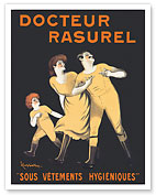 Doctor Rasurel Thermal Underwear - c. 1906 - Fine Art Prints & Posters