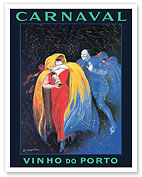Carnaval Port Wine (Vinho Do Porto) Portugal - c. 1911 - Fine Art Prints & Posters
