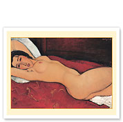 Reclining Nuda - c. 1917 - Fine Art Prints & Posters