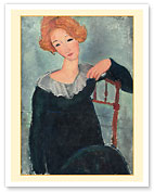 Woman with Red Hair - c. 1917 - Fine Art Prints & Posters