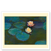 Nympheas - Water Lily Pond - c. 1897 - Fine Art Prints & Posters