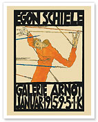 Egon Schiele Exhibition at Gallery Arnot - 1915 - Fine Art Prints & Posters