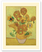 Sunflowers - c. 1888 - Fine Art Prints & Posters