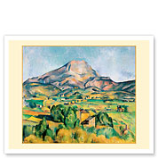 Mont Sainte-Victoire (La Montagne Sainte-Victoire) - c. 1895 - Fine Art Prints & Posters