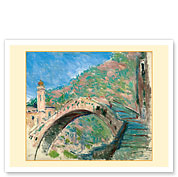 Bridge at Dolceacqua Italy - c. 1884 - Fine Art Prints & Posters