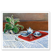 Still Life Tea Service - c. 1872 - Fine Art Prints & Posters