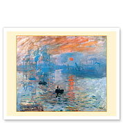 Impression Sunrise - Paris France - c. 1872 - Fine Art Prints & Posters