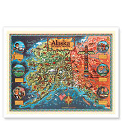 Alaska Far North Frontier - c. 1959 - Fine Art Prints & Posters