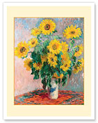 Bouquet of Sunflowers - c. 1881 - Fine Art Prints & Posters