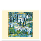 Church in Cassone - Lake Garda Italy - c. 1913 - Fine Art Prints & Posters