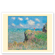 Cliff Walk at Pourville France - c. 1882 - Fine Art Prints & Posters