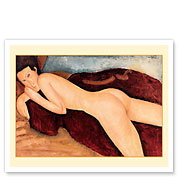 Reclining Nude from the Back (Nu Couché de Dos) - c. 1917 - Fine Art Prints & Posters