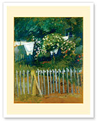 Laundry in the Garden in Kandern Germany - c. 1907 - Fine Art Prints & Posters