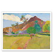 Tahitian Mountains (Montagnes Tahitiennes) - c. 1891 - Fine Art Prints & Posters