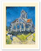 The Church at Auvers-Sur-Oise France - View from the Chevet - c. 1890 - Fine Art Prints & Posters
