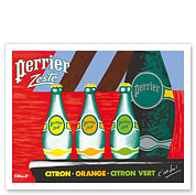 Perrier Zest - Lemon, Orange, Lime Sparkling Waters - Fine Art Prints & Posters