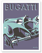 Bugatti Type 55 Roadster Sports Car - c. 1932 - Fine Art Prints & Posters