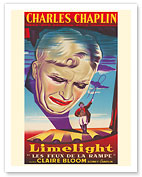 Limelight - Starring Charles Chaplin - c. 1952 - Giclée Art Prints & Posters