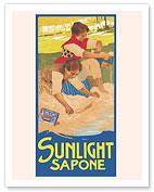 Sunlight Soap (Sapone) - c. 1914 - Fine Art Prints & Posters