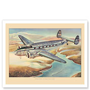 Lockheed Model 18 Lodestar - Pan American World Airways - c. 1941 - Fine Art Prints & Posters