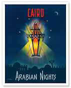 Cairo, Egypt - Arabian Nights - c. 1946 - Fine Art Prints & Posters
