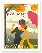 Mont-Saint-Michel Island - Avranches, France - Giclée Art Prints & Posters