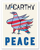 Eugene McCarthy Peace - c. 1968 - Fine Art Prints & Posters