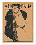 Ali Baba - Cover Illustration for The Forty Thieves - c. 1897 - Fine Art Prints & Posters