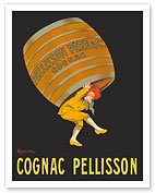 Cognac Pellisson - Pellisson Cognac Père et Fils Co. - c. 1920's - Fine Art Prints & Posters