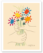 The Bouquet of Flowers (Le Bouquet De Fleurs) - c. 1958 - Fine Art Prints & Posters