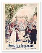 Monsieur Lohengrin - Operetta in 3 Acts - c. 1896 - Fine Art Prints & Posters