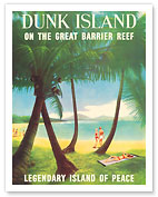 Dunk Island - Queensland, Australia - Legendary Island of Peace - c. 1970's - Fine Art Prints & Posters
