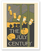 The July Century - Masters of Poster, Plate 32 - c. 1895 - Fine Art Prints & Posters