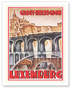 Luxembourg (Luxemburg), Europe - Grand Duchy (Groothertogdom) - c. 1920's - Fine Art Prints & Posters