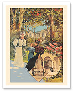 Vichy, France - Paris-Lyon-Méditerranée (PLM) - c. 1900 - Fine Art Prints & Posters