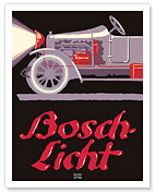 Bosch Automobile Headlights (Bosch-Licht) - c. 1913 - Giclée Art Prints & Posters