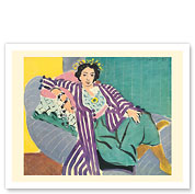 Small Odalisque in a Purple Robe - c. 1937 - Fine Art Prints & Posters
