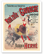 Mam’zelle Gavroche - Comedy Operetta - Music by Hervé - c. 1890's - Giclée Art Prints & Posters
