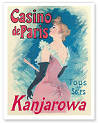 Paris Casino - Kanjarowa Every Evening - c. 1891 - Fine Art Prints & Posters