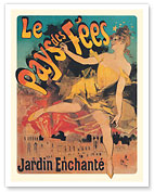 The Land of Fairies, Enchanted Garden - Paris Universal Exposition of 1889 - Fine Art Prints & Posters