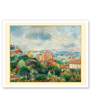 View From Montmartre (Vue de Montmartre) - Paris France - c. 1892 - Fine Art Prints & Posters