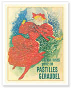 Géraudel Pastilles - Throat Lozenges - France - c. 1895 - Fine Art Prints & Posters