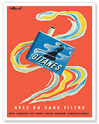 Gitanes Caporal Cigarettes - c. 1960 - Fine Art Prints & Posters
