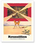 Roussillon France - SNCF French Railways - c. 1969 - Fine Art Prints & Posters