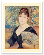 Woman with Fan (Femme à l’éventail) - c. 1886 - Fine Art Prints & Posters
